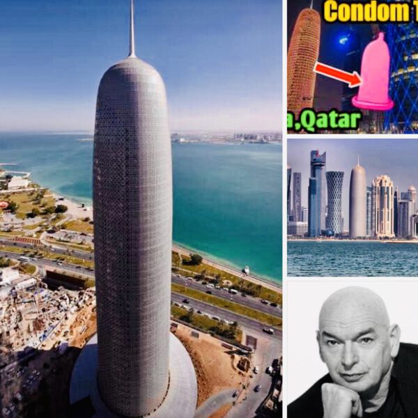 ตึกอะไรสร้างให้เหมือนถุงยางอนามัยใครเห็นก็เรียกว่า Condom Tower