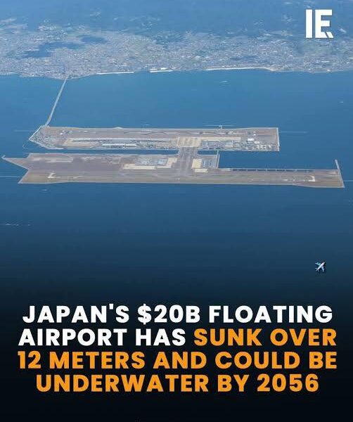 สนามบินเคนไซ ที่สร้างในทะเลอ่าวโอซาก้า ของญี่ปุ่น ก็ทรุดลงในทะเลไปแล้ว 12 เมตร แต่วิศวกรของเขาก็รู้สาเหตุ เขาจึงแก้ไขและรับมือได้ตลอด ไม่เหมือนเรา!