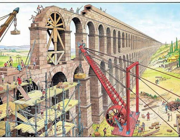 สงสัยไหม ว่าสมัยเมื่อ 2 พันปีก่อน คนโรมันยกหินใหญ่ๆขึ้นไปก่อสร้างได้อย่างไร