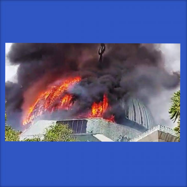 เปิดสมองมองก่อสร้างวันนี้ขอเสนอเรื่อง “ไฟไหม้ มอสค์ใหญ่ (Islamic Centre mosque ) ในกรุงจาร์กาต้า อินโดนีเซีย”